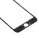 Front Screen Outer Glass Lens with Front LCD Screen Bezel Frame & OCA Optically Clear Adhesive for iPhone 6(Black)
