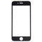 For iPhone 6 & 6s 0.26mm 9H Surface Hardness 4D Curverd Arc Explosion-proof HD Silk-screen Tempered Glass Full Screen Film (Black)