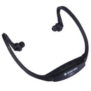 507 Life Waterproof Sweatproof Stereo Wireless Sports Earbud Earphone In-ear Headphone Headset with Micro SD Card Slot, For Smart Phones & iPad & Laptop & Notebook & MP3 or Other Audio Devices, Maximum SD Card Storage: 32GB(Black)