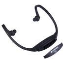 507 Life Waterproof Sweatproof Stereo Wireless Sports Earbud Earphone In-ear Headphone Headset with Micro SD Card Slot, For Smart Phones & iPad & Laptop & Notebook & MP3 or Other Audio Devices, Maximum SD Card Storage: 32GB(Black)