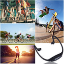 507 Life Waterproof Sweatproof Stereo Wireless Sports Earbud Earphone In-ear Headphone Headset with Micro SD Card Slot, For Smart Phones & iPad & Laptop & Notebook & MP3 or Other Audio Devices, Maximum SD Card Storage: 32GB(Black)