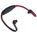 507 Life Waterproof Sweatproof Stereo Wireless Sports Earbud Earphone In-ear Headphone Headset with Micro SD Card Slot, For Smart Phones & iPad & Laptop & Notebook & MP3 or Other Audio Devices, Maximum SD Card Storage: 32GB(Red)