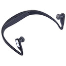 508 Life Waterproof Sweatproof Stereo Wireless Sports Earbud Earphone In-ear Headphone Headset with Micro SD Card Slot, For Smart Phones & iPad & Laptop & Notebook & MP3 or Other Audio Devices, Maximum SD Card Storage: 32GB(Black)
