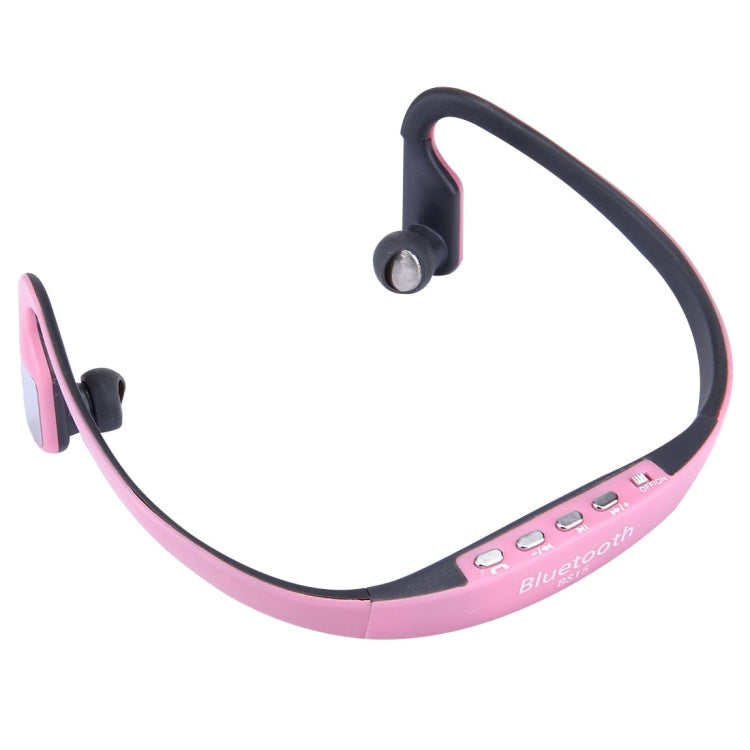 BS15 Life Waterproof Sweatproof Stereo Wireless Sports Bluetooth Earbud Earphone In-ear Headphone Headset, For Smart Phones & iPad & Laptop & Notebook & MP3 or Other Bluetooth Audio Devices(Pink)