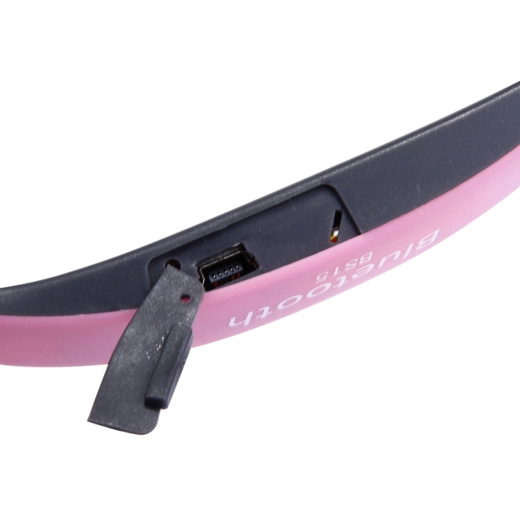 BS15 Life Waterproof Sweatproof Stereo Wireless Sports Bluetooth Earbud Earphone In-ear Headphone Headset, For Smart Phones & iPad & Laptop & Notebook & MP3 or Other Bluetooth Audio Devices(Pink)