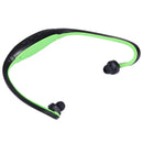 BS19C Life Waterproof Stereo Wireless Sports Bluetooth In-ear Headphone Headset with Micro SD Card Slot & Hands Free, For Smart Phones & iPad or Other Bluetooth Audio Devices(Green)