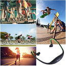 BS19C Life Waterproof Stereo Wireless Sports Bluetooth In-ear Headphone Headset with Micro SD Card Slot & Hands Free, For Smart Phones & iPad or Other Bluetooth Audio Devices(Green)