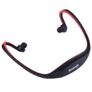 BS19C Life Waterproof Stereo Wireless Sports Bluetooth In-ear Headphone Headset with Micro SD Card Slot & Hands Free, For Smart Phones & iPad or Other Bluetooth Audio Devices(Red)