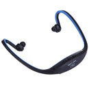 SH-W1FM Life Waterproof Sweatproof Stereo Wireless Sports Earbud Earphone In-ear Headphone Headset with Micro SD Card, For Smart Phones & iPad & Laptop & Notebook & MP3 or Other Audio Devices, Maximum SD Card Storage: 8GB(Dark Blue)