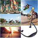 SH-W1FM Life Waterproof Sweatproof Stereo Wireless Sports Earbud Earphone In-ear Headphone Headset with Micro SD Card, For Smart Phones & iPad & Laptop & Notebook & MP3 or Other Audio Devices, Maximum SD Card Storage: 8GB(Dark Blue)