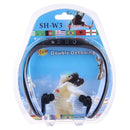 SH-W3 Life Waterproof Sweatproof Stereo Sports Earbud Earphone In-ear Headphone Headset with Micro SD / TF Card, For Smart Phones & iPad & Laptop & Notebook & MP3 or Other Audio Devices, Maximum SD Card Storage: 32GB(Black + Dark Blue)