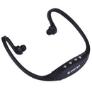 SH-W3 Life Waterproof Sweatproof Stereo Sports Earbud Earphone In-ear Headphone Headset with Micro SD / TF Card, For Smart Phones & iPad & Laptop & Notebook & MP3 or Other Audio Devices, Maximum SD Card Storage: 32GB(Black)