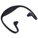 SH-W3 Life Waterproof Sweatproof Stereo Sports Earbud Earphone In-ear Headphone Headset with Micro SD / TF Card, For Smart Phones & iPad & Laptop & Notebook & MP3 or Other Audio Devices, Maximum SD Card Storage: 32GB(Black)