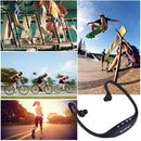 SH-W3 Life Waterproof Sweatproof Stereo Sports Earbud Earphone In-ear Headphone Headset with Micro SD / TF Card, For Smart Phones & iPad & Laptop & Notebook & MP3 or Other Audio Devices, Maximum SD Card Storage: 32GB(Black)