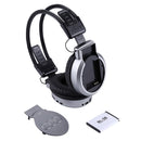 SH-S1 Folding Stereo HiFi Wireless Sports Headphone Headset with LCD Screen to Display Track Information & SD / TF Card, For Smart Phones & iPad & Laptop & Notebook & MP3 or Other Audio Devices(Silver)
