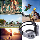 SH-S1 Folding Stereo HiFi Wireless Sports Headphone Headset with LCD Screen to Display Track Information & SD / TF Card, For Smart Phones & iPad & Laptop & Notebook & MP3 or Other Audio Devices(Silver)