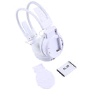 SH-S1 Folding Stereo HiFi Wireless Sports Headphone Headset with LCD Screen to Display Track Information & SD / TF Card, For Smart Phones & iPad & Laptop & Notebook & MP3 or Other Audio Devices(White)
