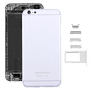 5 in 1 for iPhone 6s Plus (Back Cover + Card Tray + Volume Control Key + Power Button + Mute Switch Vibrator Key) Full Assembly Housing Cover(Silver)