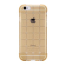 Rock Magic Cube Series for iPhone 6 Plus & 6s Plus Transparent Soft TPU Protective Back Case(Gold)