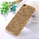 For iPhone 6 Plus & 6s Plus Colorful Sequins Paste Protective Back Cover Case(Gold)
