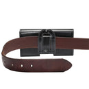 5.7 inch Litchi Texture Vertical Flip Thwartwise Genuine Leather Case / Waist Bag with Rotatable Back Splint for iPhone 7 & 6s Plus & 6 Plus, Galaxy Note 8 & Galaxy S6 Edge+ & A9 & A8, Huawei Mate 8 & Mate7, etc