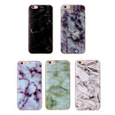 For iPhone 6 Plus & 6s Plus Purple Marbling Pattern Soft TPU Protective Back Cover Case