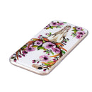 For iPhone 6 Plus & 6s Plus Noctilucent Sika Deer Pattern IMD Workmanship Soft TPU Back Cover Case