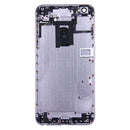 Full Housing Back Cover with Power Button & Volume Button Flex Cable for iPhone 6 Plus(Grey)