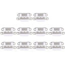 10 PCS Charging Port Connector for iPhone 6 Plus(White)