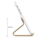 Exquisite Aluminium Alloy Desktop Holder Stand DOCK Cradle, For Xiaomi, iPhone, Samsung, HTC, LG and 7 inch Tablet(Gold)