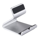 Exquisite Aluminium Alloy Desktop Holder Stand DOCK Cradle, For iPhone, Galaxy, Huawei, Xiaomi, LG, HTC and 7 inch Tablet(Silver)