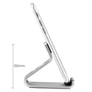 Exquisite Aluminium Alloy Desktop Holder Stand DOCK Cradle, For iPhone, Galaxy, Huawei, Xiaomi, LG, HTC and 7 inch Tablet(Silver)