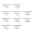 10 Sets for iPhone 6 Plus Power Button / Volume Key / Vibration Key Retaining Bracket Set