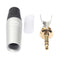 Mini 3.5 mm Plug Audio Jack Gold Plated Earphone Adapter for DIY Stereo Headset Earphone & Repair Earphone