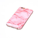 For iPhone 6s Pink Marble Pattern Soft TPU Protective Case