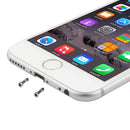 100 PCS for iPhone 6s & 6s Plus Universal Charging Port Screws(White)