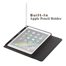 Detachable Bluetooth Keyboard + Horizontal Flip Leather Tablet Case with Holder & Pencil Holder for iPad Pro 9.7 inch, iPad Air, iPad Air 2, iPad 9.7 inch (2017), iPad 9.7 inch (2018) (Blue)