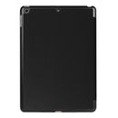 For iPad 9.7 (2018) & iPad 9.7 (2017) Custer Texture Horizontal Flip Leather Case with Three-folding Holder & Sleep / Wake-up Function(Black)