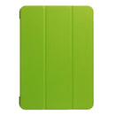 For iPad 9.7 (2018) & iPad 9.7 (2017) Custer Texture Horizontal Flip Leather Case with Three-folding Holder & Sleep / Wake-up Function(Green)