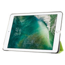 For iPad 9.7 (2018) & iPad 9.7 (2017) Custer Texture Horizontal Flip Leather Case with Three-folding Holder & Sleep / Wake-up Function(Green)
