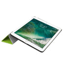 For iPad 9.7 (2018) & iPad 9.7 (2017) Custer Texture Horizontal Flip Leather Case with Three-folding Holder & Sleep / Wake-up Function(Green)