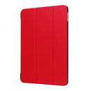 For iPad 9.7 (2018) & iPad 9.7 (2017) Custer Texture Horizontal Flip Leather Case with Three-folding Holder & Sleep / Wake-up Function(Red)