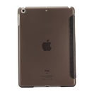 For iPad 9.7 (2018) & iPad 9.7 inch (2017) & iPad Air Silk Texture Horizontal Flip Leather Case with Three-folding Holder(Black)