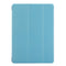For iPad 9.7 (2018) & iPad 9.7 inch (2017) & iPad Air Silk Texture Horizontal Flip Leather Case with Three-folding Holder(Blue)