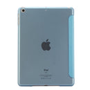 For iPad 9.7 (2018) & iPad 9.7 inch (2017) & iPad Air Silk Texture Horizontal Flip Leather Case with Three-folding Holder(Blue)
