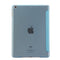 For iPad 9.7 (2018) & iPad 9.7 inch (2017) & iPad Air Silk Texture Horizontal Flip Leather Case with Three-folding Holder(Blue)