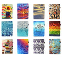 For iPad 9.7 (2018) & iPad 9.7 inch 2017 / iPad Air / iPad Air 2 Universal Never Stop Dreaming Pattern Horizontal Flip Leather Protective Case with Holder & Card Slots