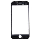2 in 1 for iPhone 7 (Original Front Screen Outer Glass Lens + Original Frame)(Black)