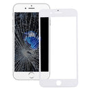2 in 1 for iPhone 7 (Original Front Screen Outer Glass Lens + Original Frame)(White)