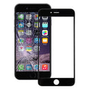 Front Screen Outer Glass Lens for iPhone 7 (Black)